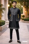 Outluk Wedding Collection Vol 142 Pure Donair Mens Modi Jacket Kurta Pajama Manufacturers 142009 to 142014